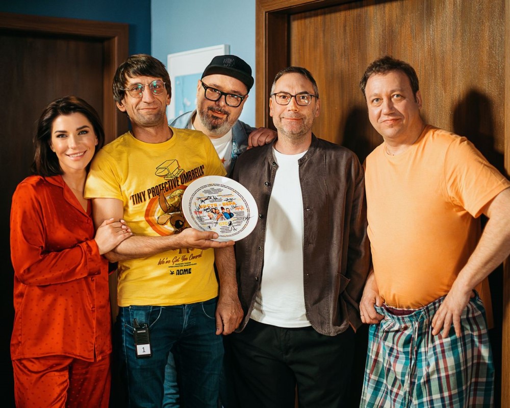 Кадр со съемок сериала «Костя – Вера» / Фото: Telegram/kinometro