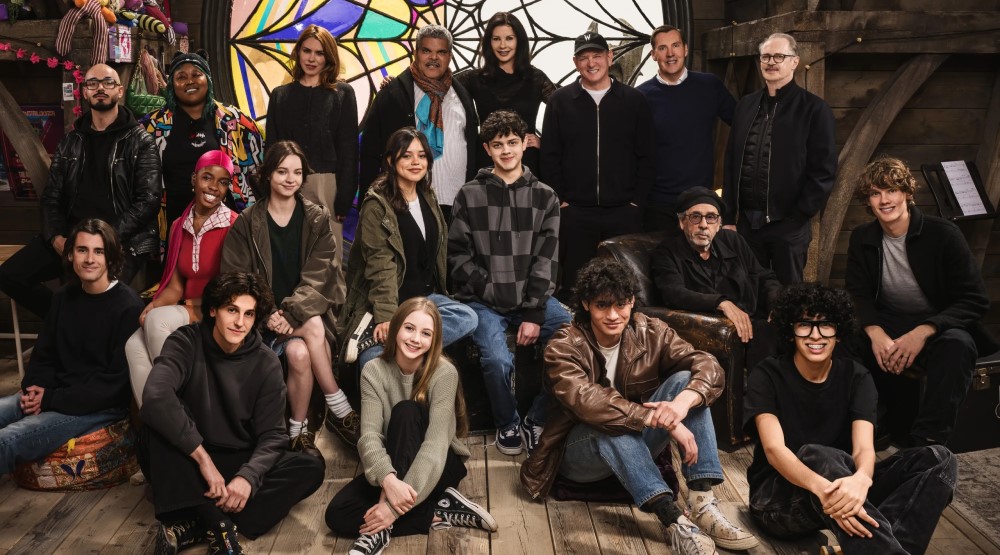 Кадр со съемок 2 сезона сериала «Уэнсдэй» / Фото: Netflix