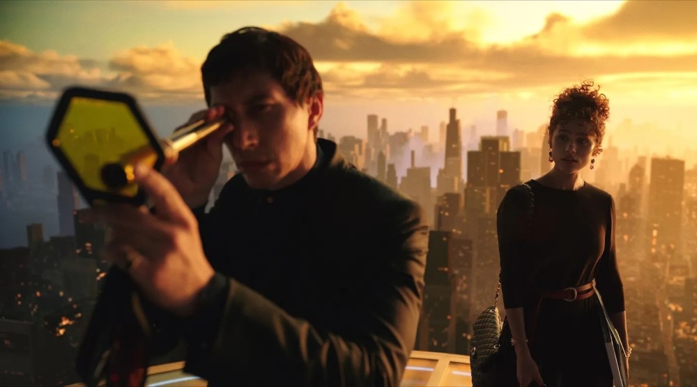 Кадр из фильма «Мегалополис» (2024)