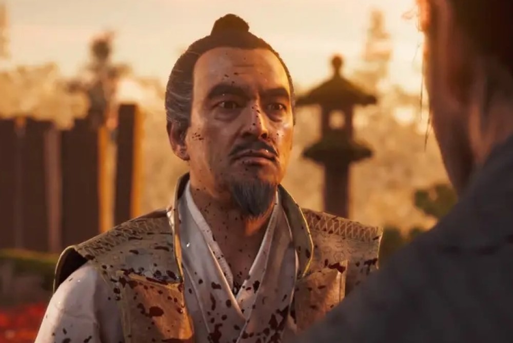 Лорд Шимура, кадр из игры Ghost of Tsushima (2020)