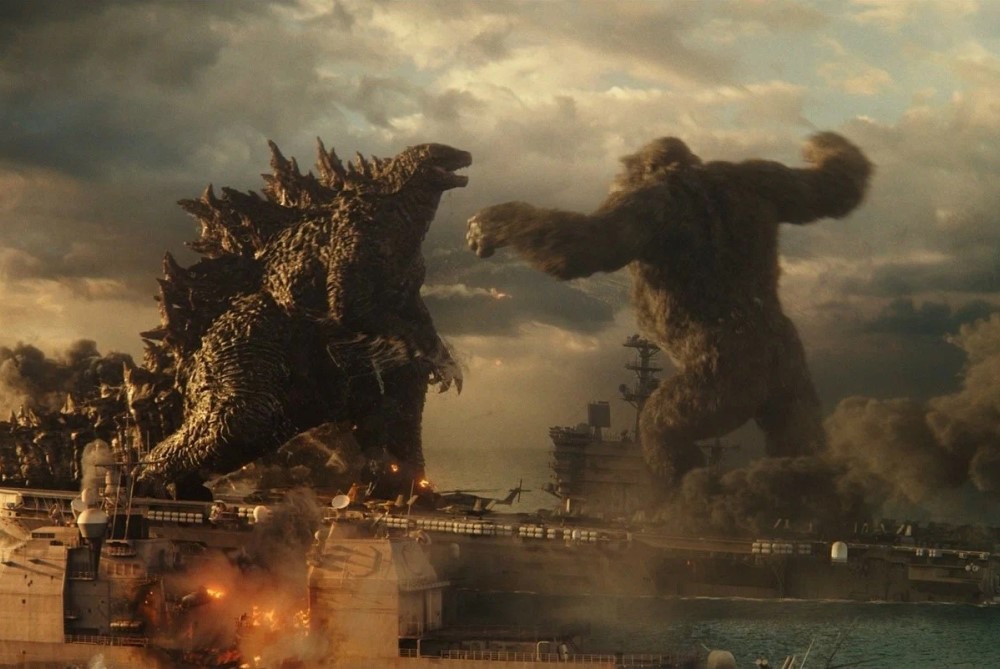 Кадр из фильма «Годзилла против Конга» (2021)