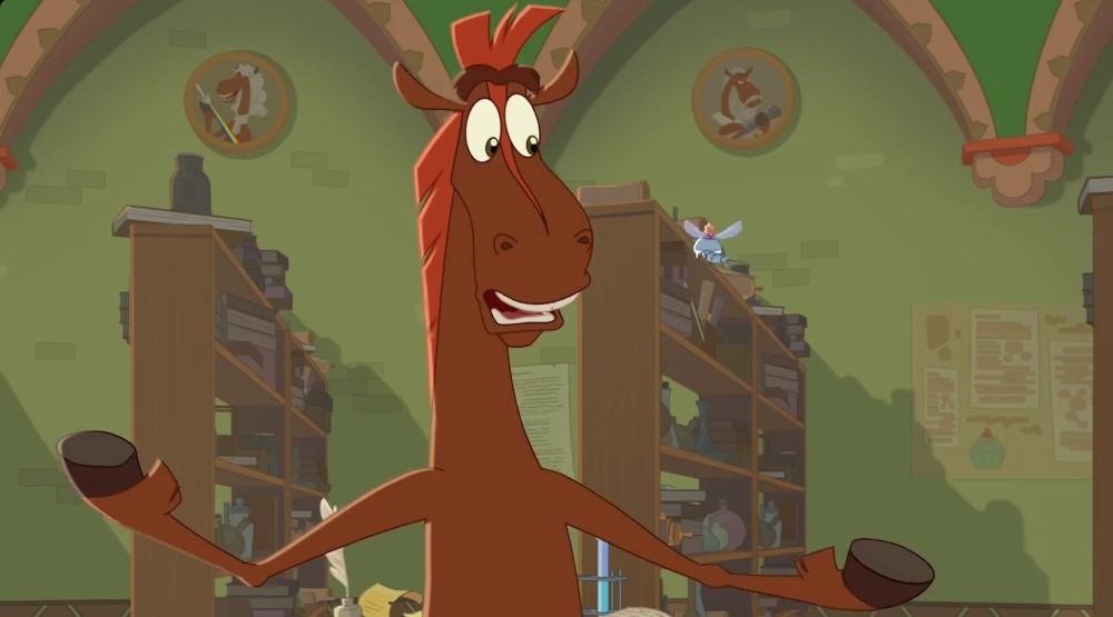 Кадр из мультфильма «Три богатыря. Ни дня без подвига 2» (2025)