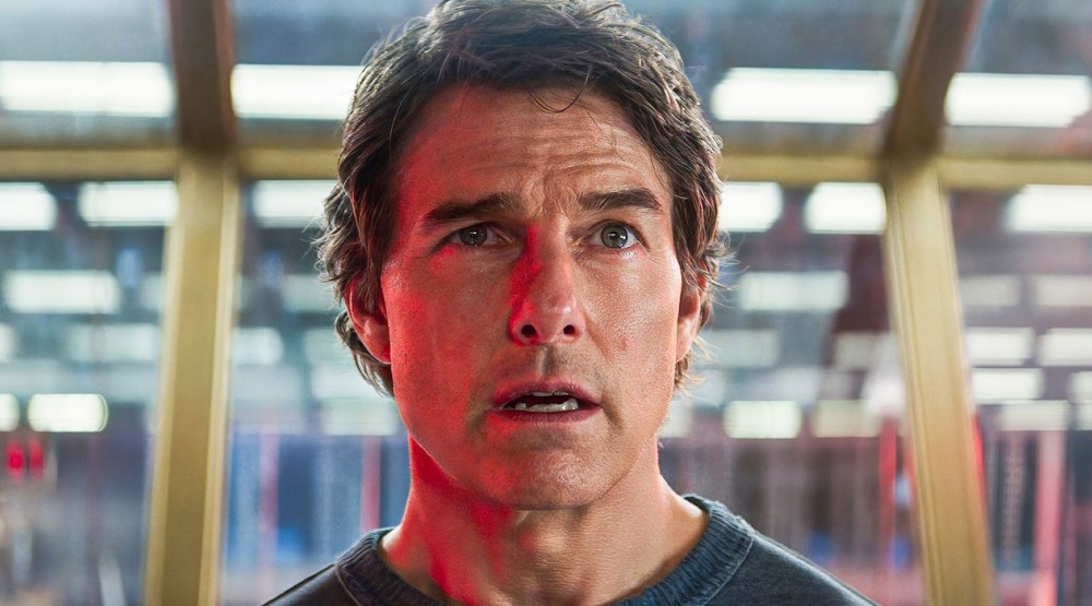 Том Круз, кадр из фильма «Миссия невыполнима: Финальная расплата» (2025)