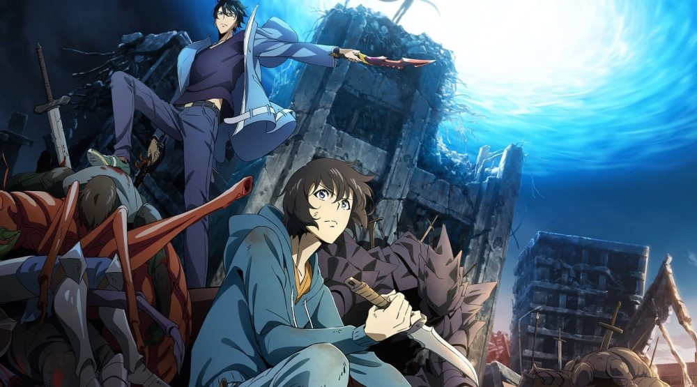 Постер аниме-сериала «Поднятие уровня в одиночку» (2024-н.в.)