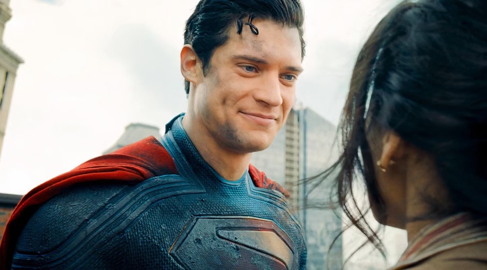 Кадр из фильма «Супермен» (2025)