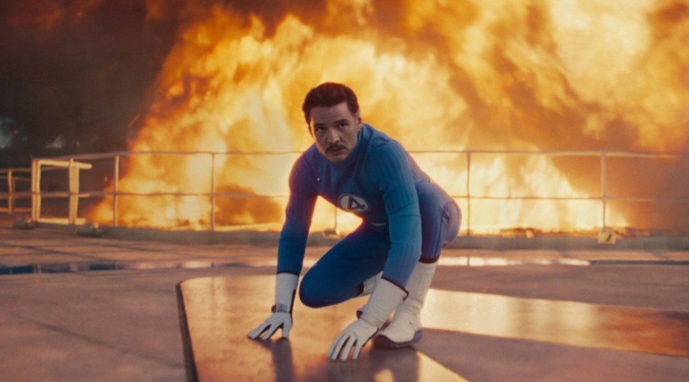 Кадр из фильма «Фантастическая Четверка: Первые шаги» (2025)