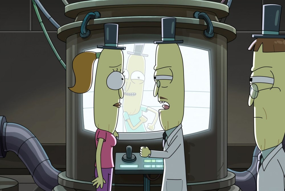 Кадр из 8 сезона мультсериала «Рик и Морти» (2025)