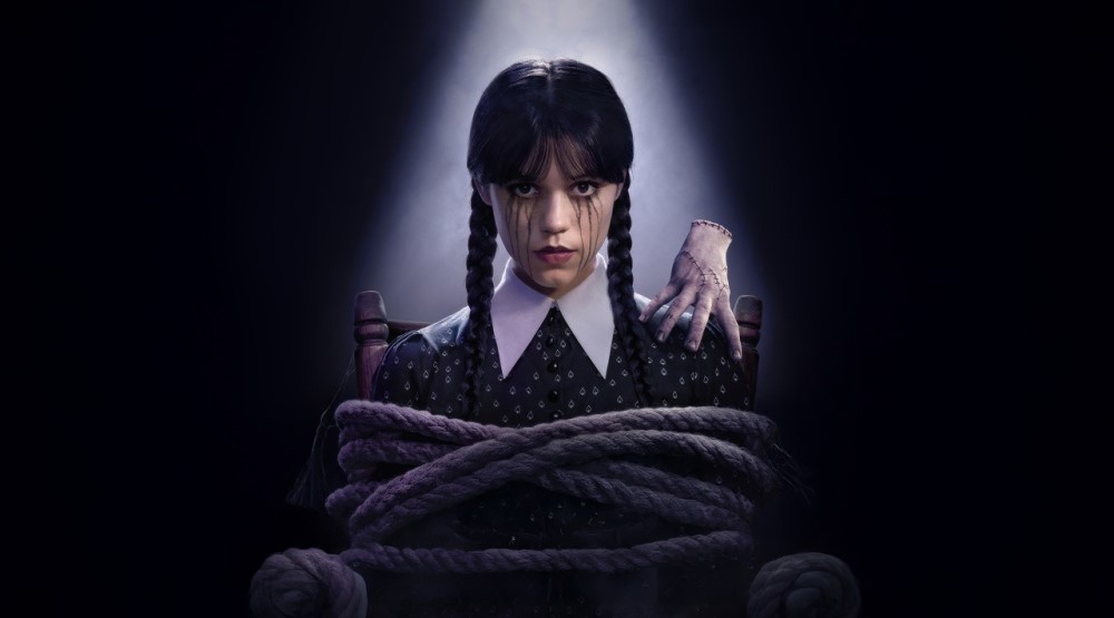 Постер 2 сезона сериала «Уэнсдэй» (2025)