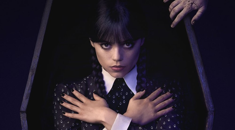 Постер 2 сезона сериала «Уэнсдэй» (2025) / Фото: соцсети Netflix