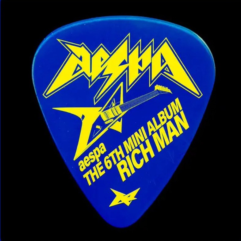 Обложка мини-альбома Aespa «Rich Man» (2025)