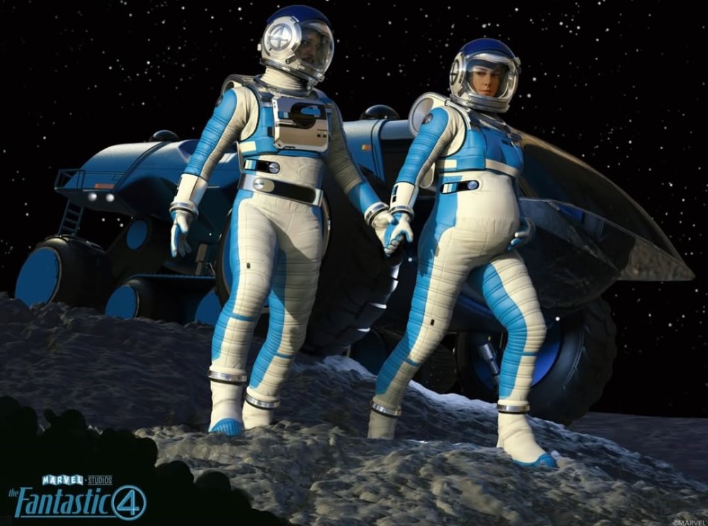 Концепт-арт фильма «Фантастическая четверка: Первые шаги» (2025) / Фото: соцсети Райана Майнердинга