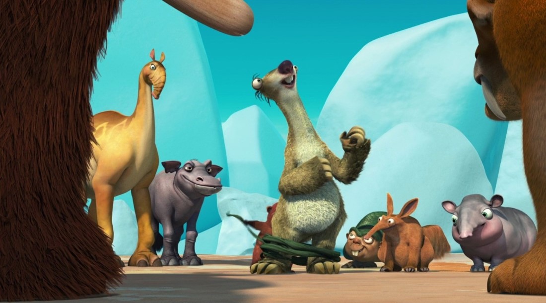 Кадр из мультфильма «Ледниковый период 2: Глобальное потепление» (2006)