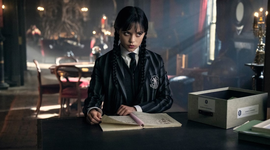 Кадр из 2 сезона сериала «Уэнсдэй» (2025)