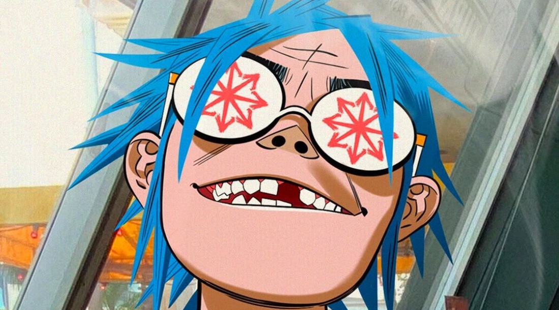 2D, вокалист Gorillaz / Фото: соцсети Gorillaz