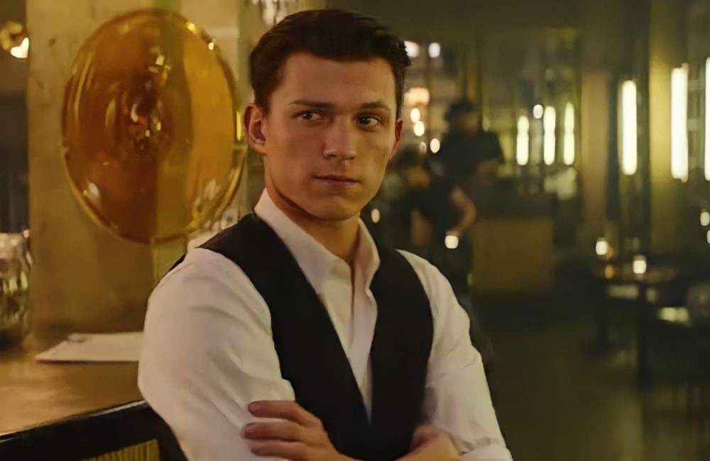 Том Холланд, кадр из фильма «Анчартед: На картах не значится» (2022)