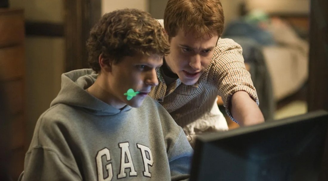 Кадр из фильма «Социальная сеть» (2010)