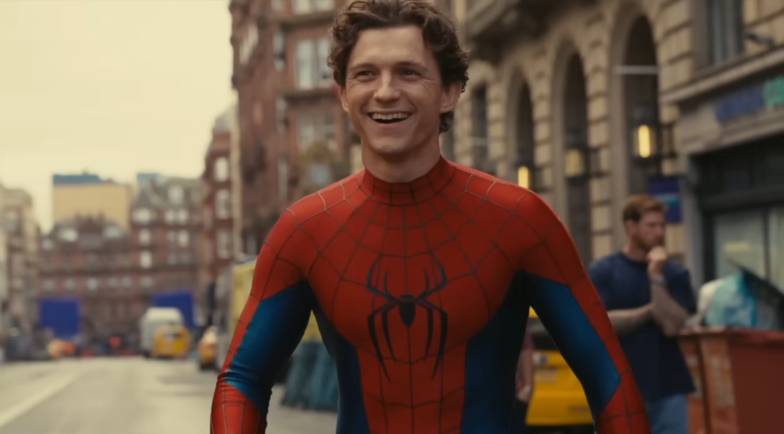 Кадр со съемок фильма «Человек-паук: Совершенно новый день» (2026) / Фото: YouTube/sonypictures