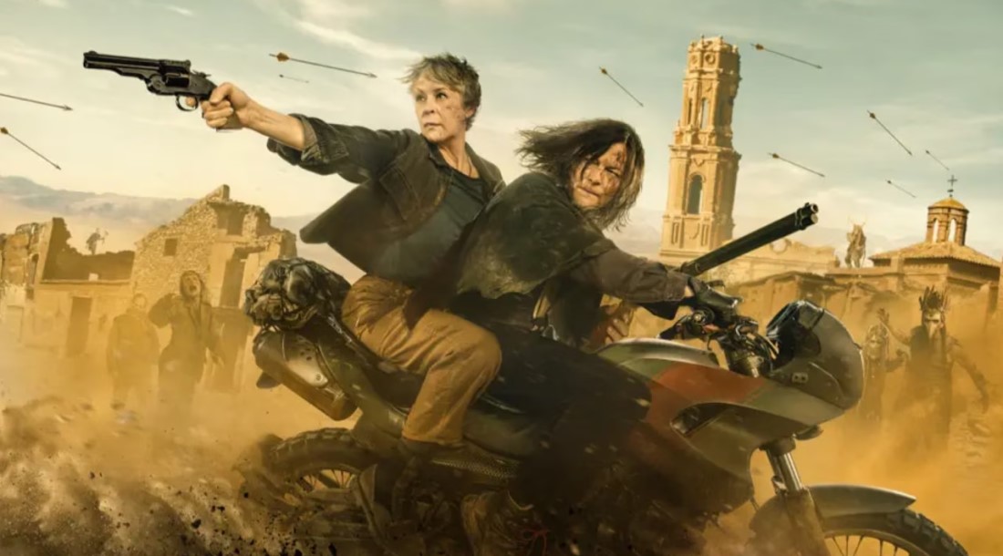 Постер 3 сезона сериала «Ходячие мертвецы: Дэрил Диксон» (2025)