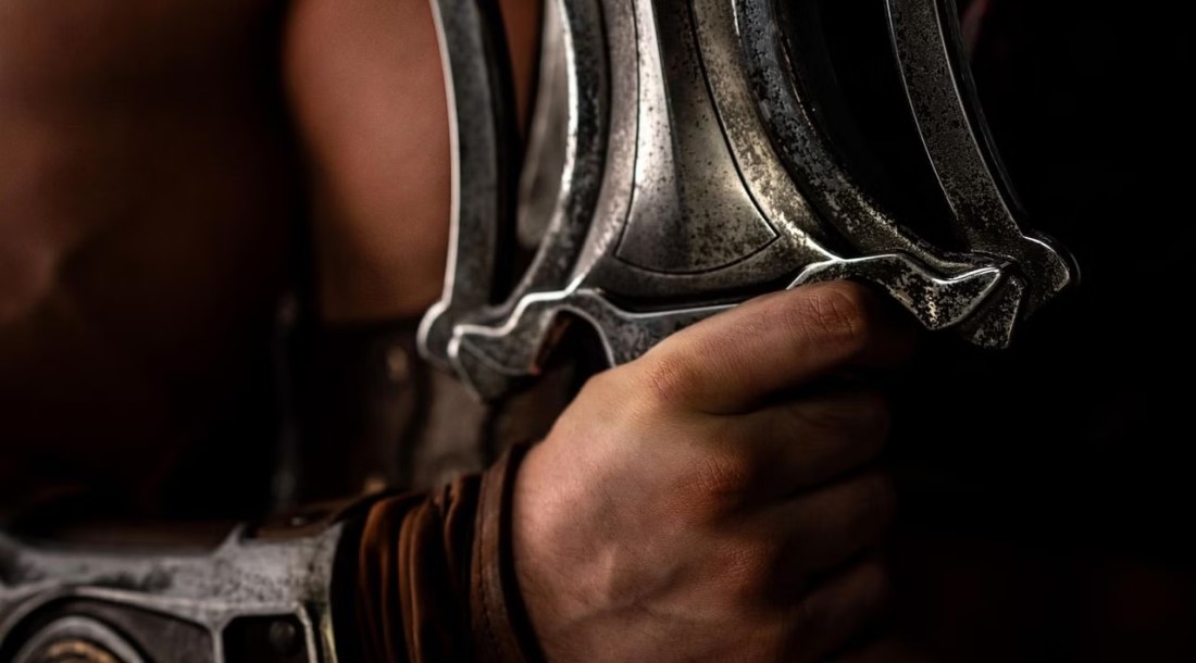 Кадр со съемок фильма «Властелины вселенной» (2026) / Фото: соцсети Николаса Галицина