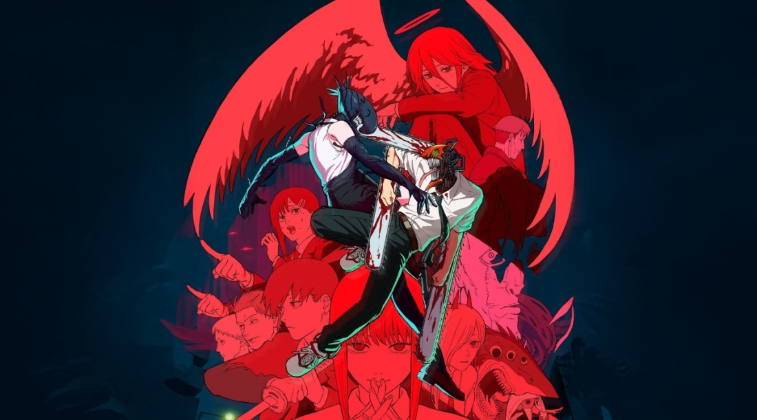 Постер аниме-фильма «Человек-бензопила. Фильм: История Резе» (2025)