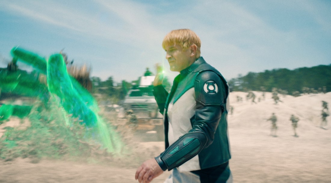 Нэйтан Филлион, кадр из фильма «Супермен» (2025)