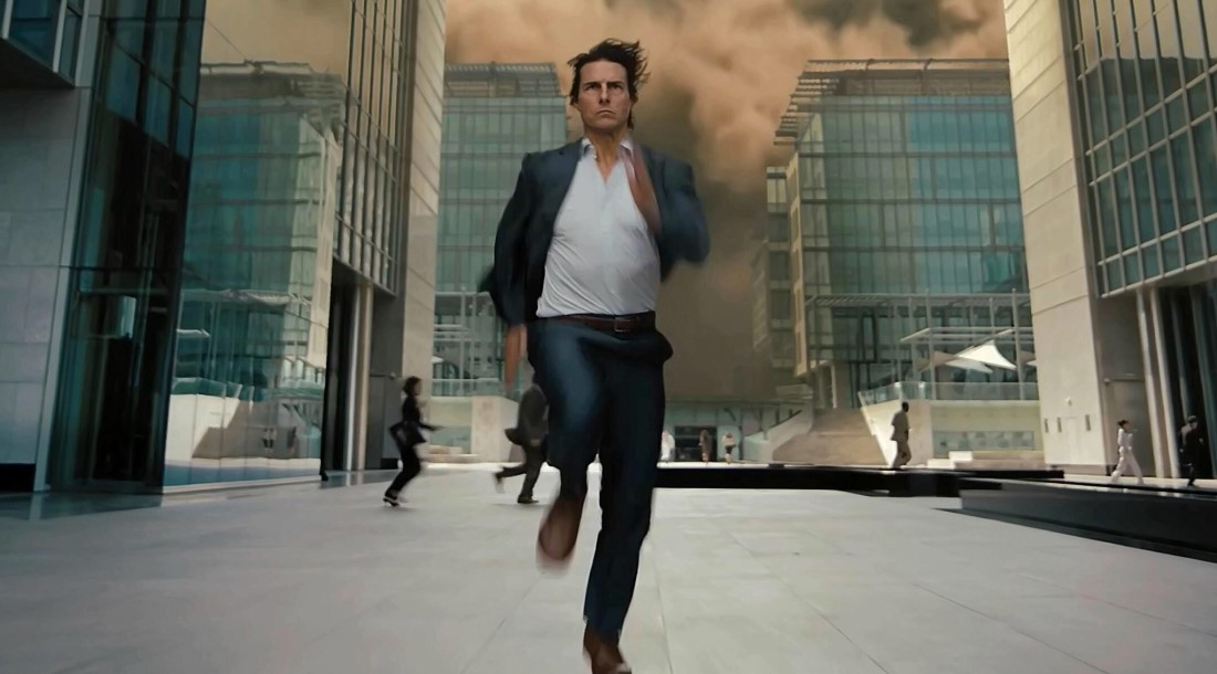 Том Круз, кадр из фильма «Миссия невыполнима: Протокол Фантом» (2011)