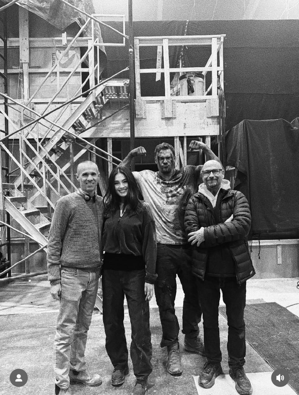 Кадр со съемок 4 сезона сериала «Джек Ричер» / Фото: соцсети Рики Уичман