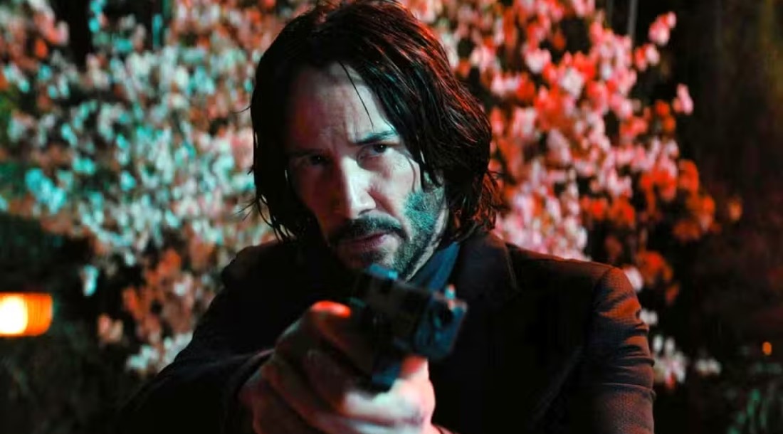 Киану Ривз, кадр из фильма «Джон Уик 4» (2023)