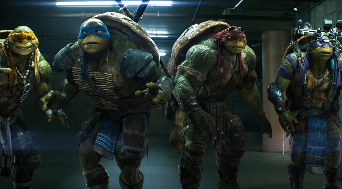Кадр из фильма «Черепашки-ниндзя» (2014)