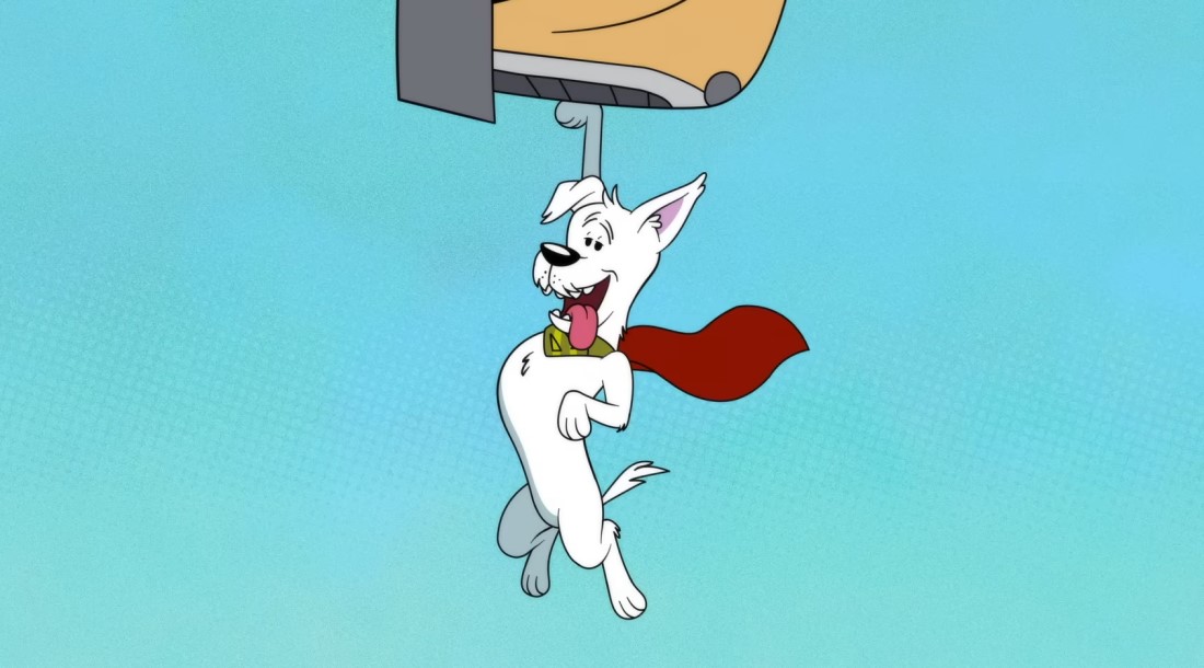 Кадр из мультсериала «Крипто спасает день!» (2025)