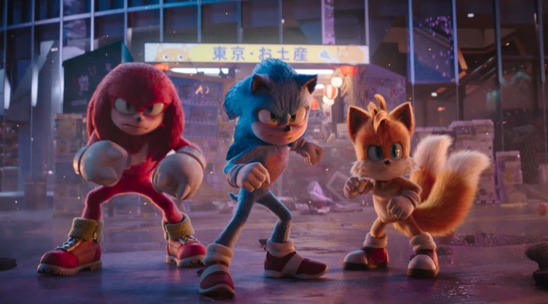 Кадр из фильма «Соник 3 в кино» (2024)