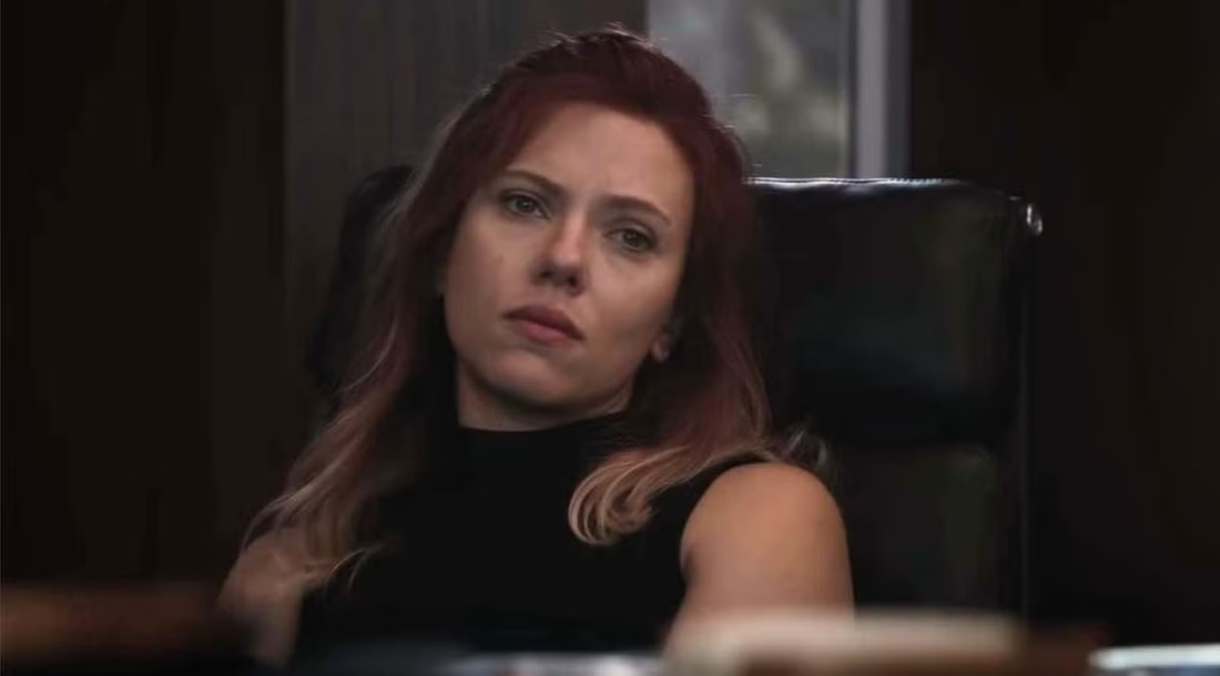 Скарлетт Йоханссон, кадр из фильма «Мстители: Финал» (2019)