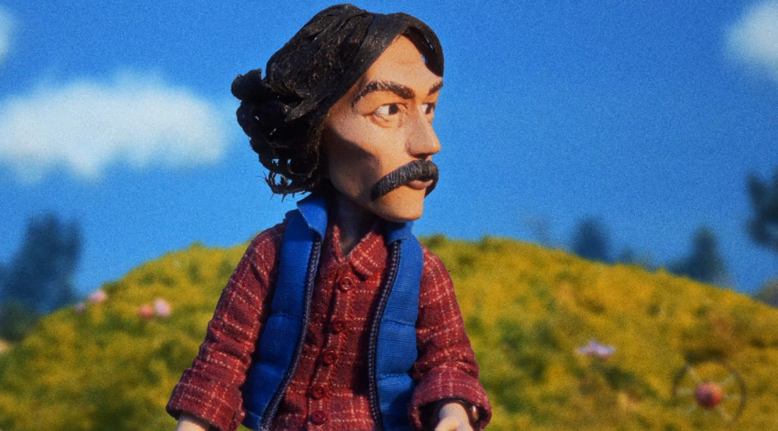 Джордж Харрисон в клипе «Give Me Love (Give Me Peace on Earth)»