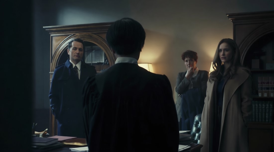 Кадр со съемок 2 сезона сериала «Презумпция невиновности» (2024-...)