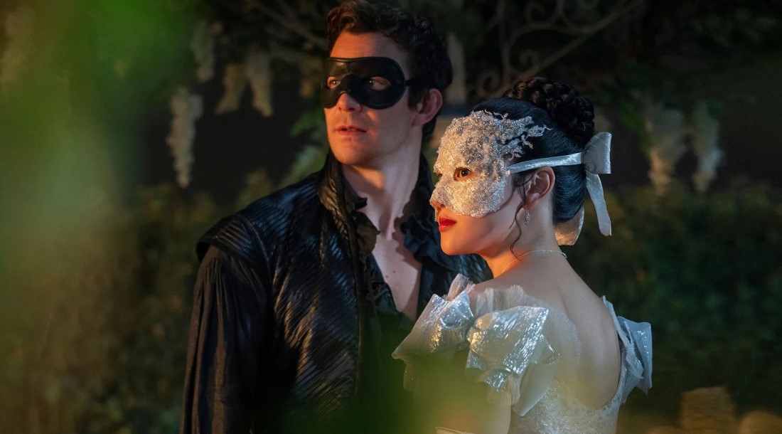 Кадр из 4 сезона сериала «Бриджертоны» (2026)