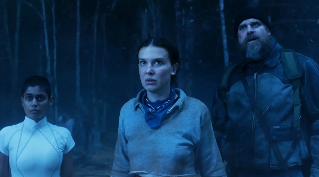 Кадр из 5 сезона сериала «Очень странные дела» (2025)