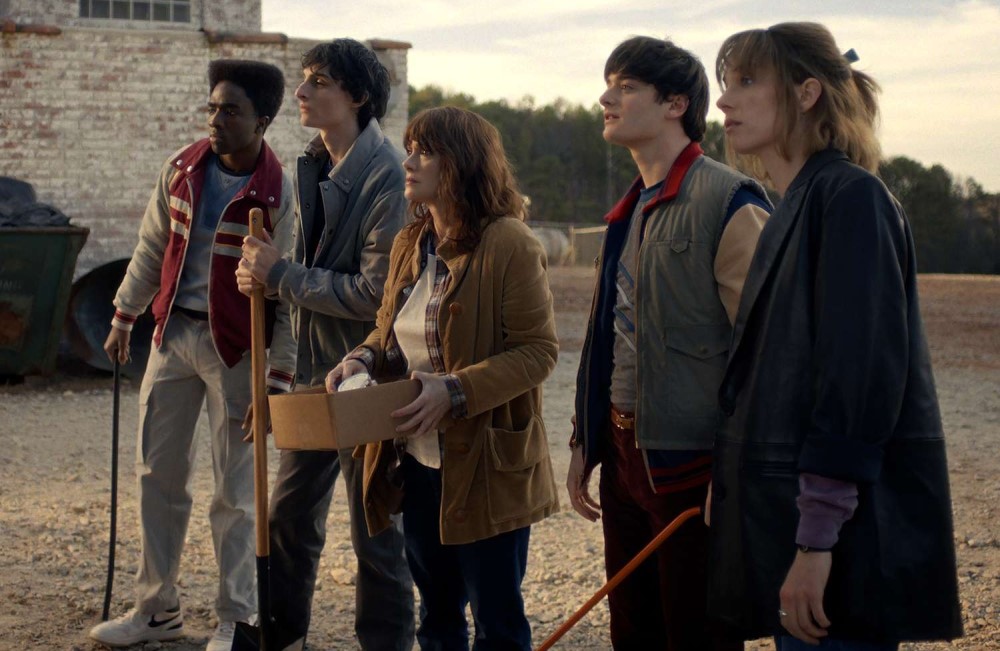 Кадр из 5 сезона сериала «Очень странные дела» (2025)