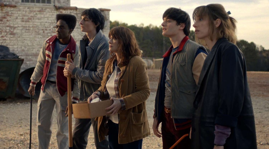 Кадр из 5 сезона сериала «Очень странные дела» (2025)