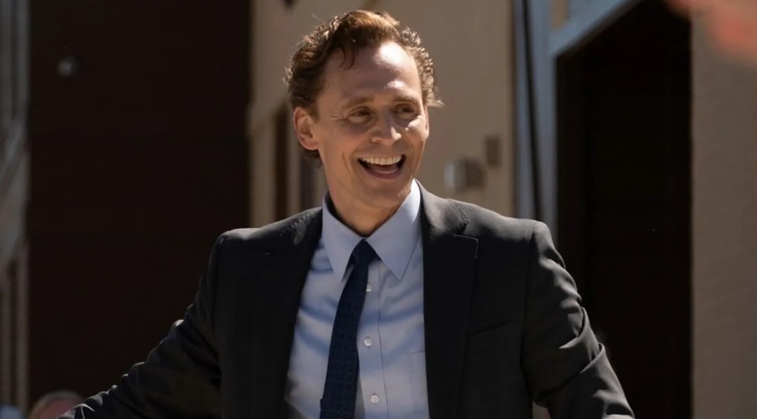 Том Хиддлстон, кадр из фильма «Жизнь Чака» (2024)