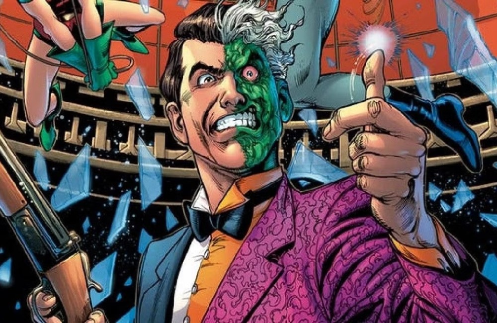 Двуликий в комиксе DC