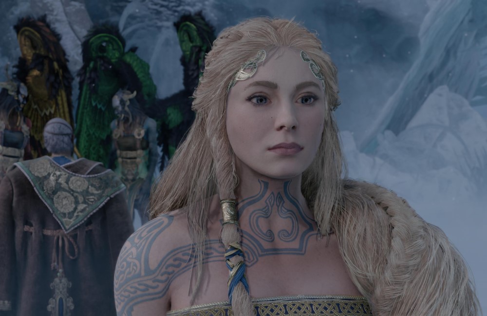 Кадр из игры God of War: Ragnarök (2022)