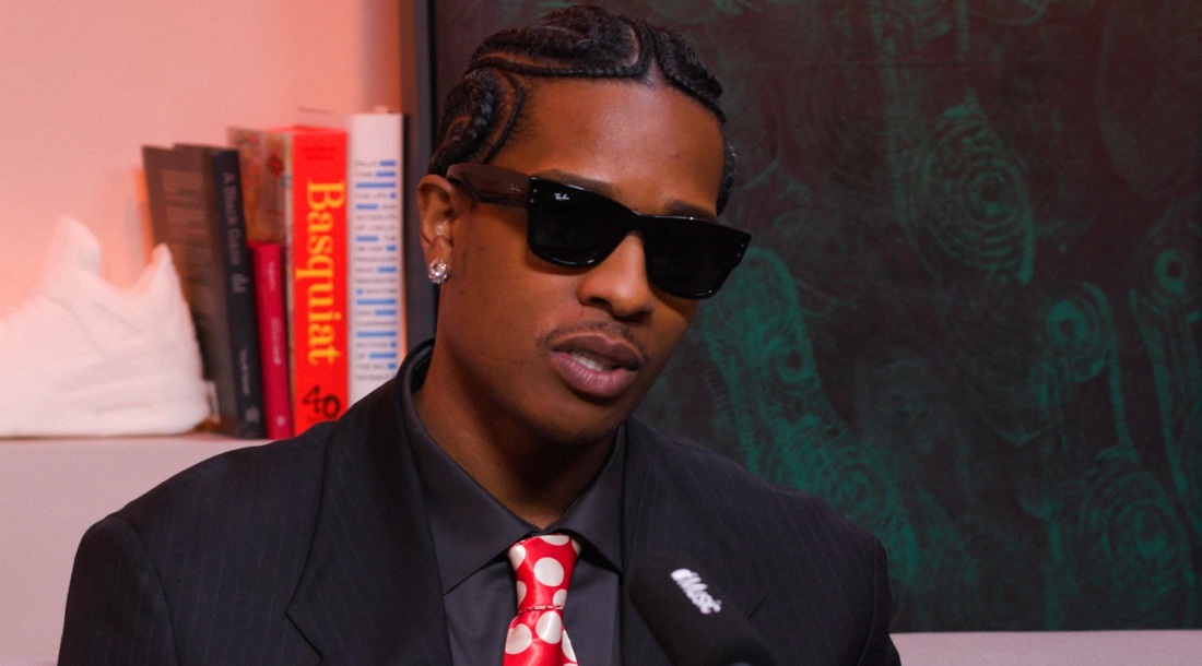 A$AP Rocky / Скриншот из видео «A$AP Rocky: Don't Be Dumb, Beef in Hip-Hop and Being a Girl Dad»