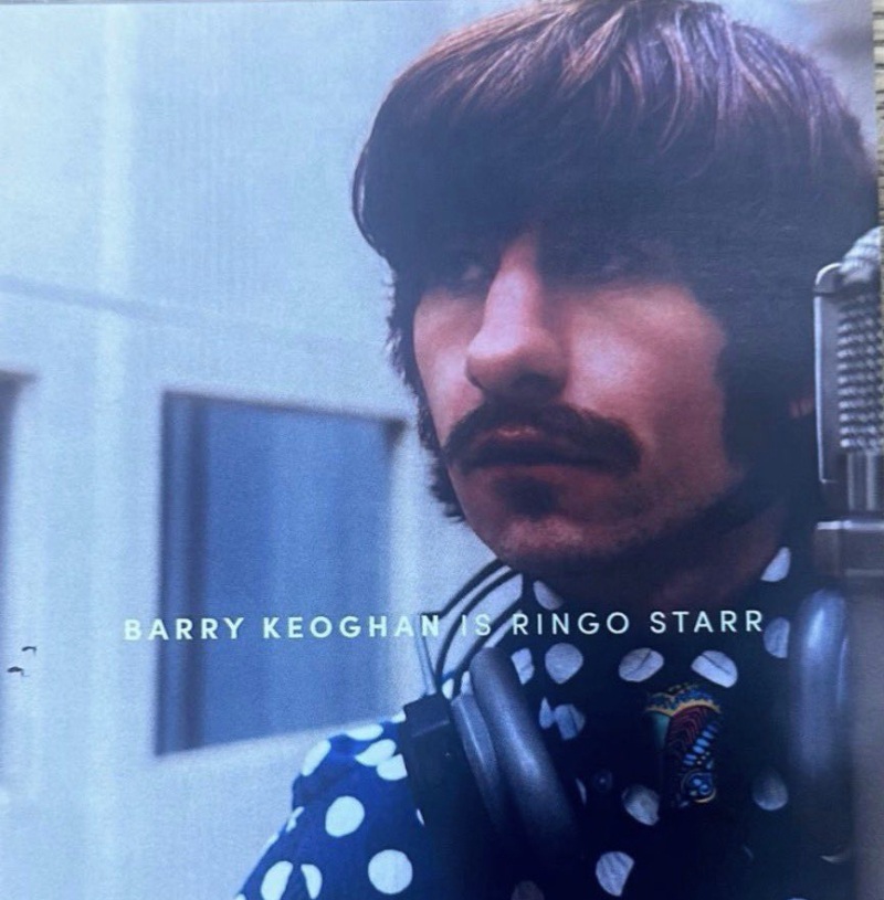 Барри Кеоган в роли Ринго Старра / Источник: аккаунт LIPA и аккаунт Discussing Film
