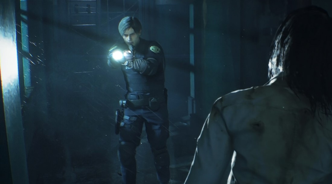 Кадр из ремейка игры Resident Evil 2 (2019)