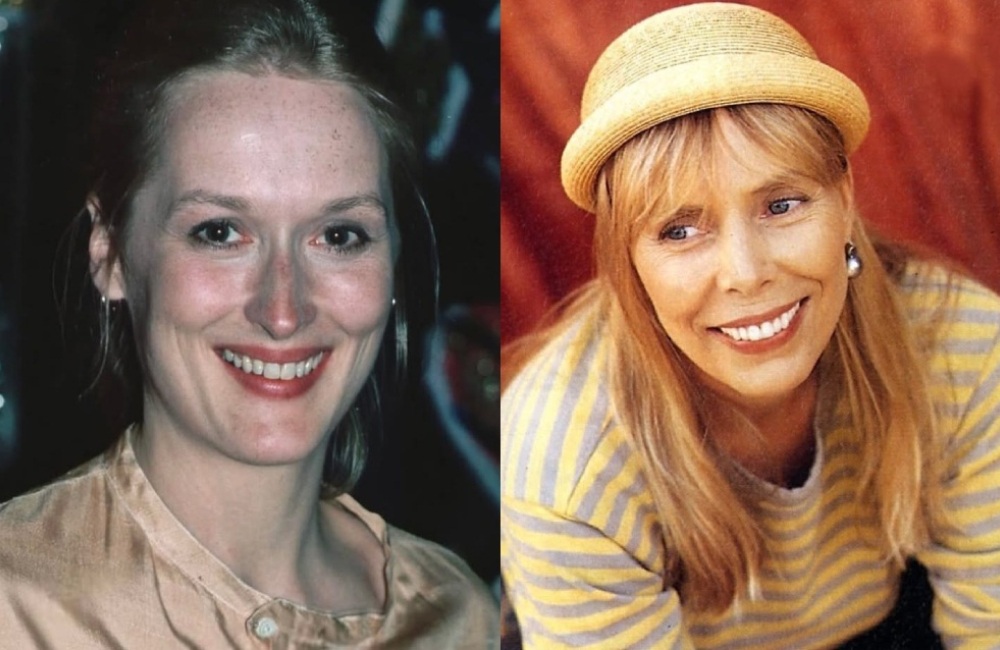 Мерил Стрип и Джони Митчелл / Фото: соцсети актрисы и соцсети певицы