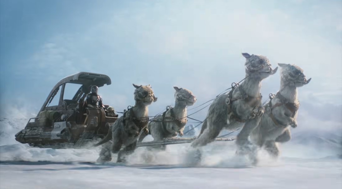 Кадр из фильма «Мандалорец и Грогу» (2026)