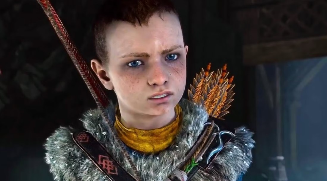 Кадр из игры God of War (2018)