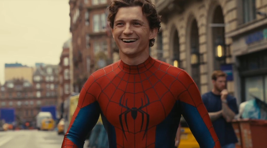 Кадр со съемок фильма «Человек-паук: Совершенно новый день» (2026) / Фото: YouTube/sonypictures