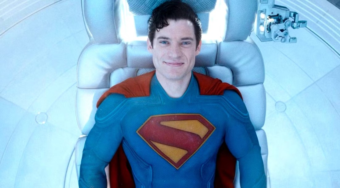 Кадр из фильма «Супермен» (2025)