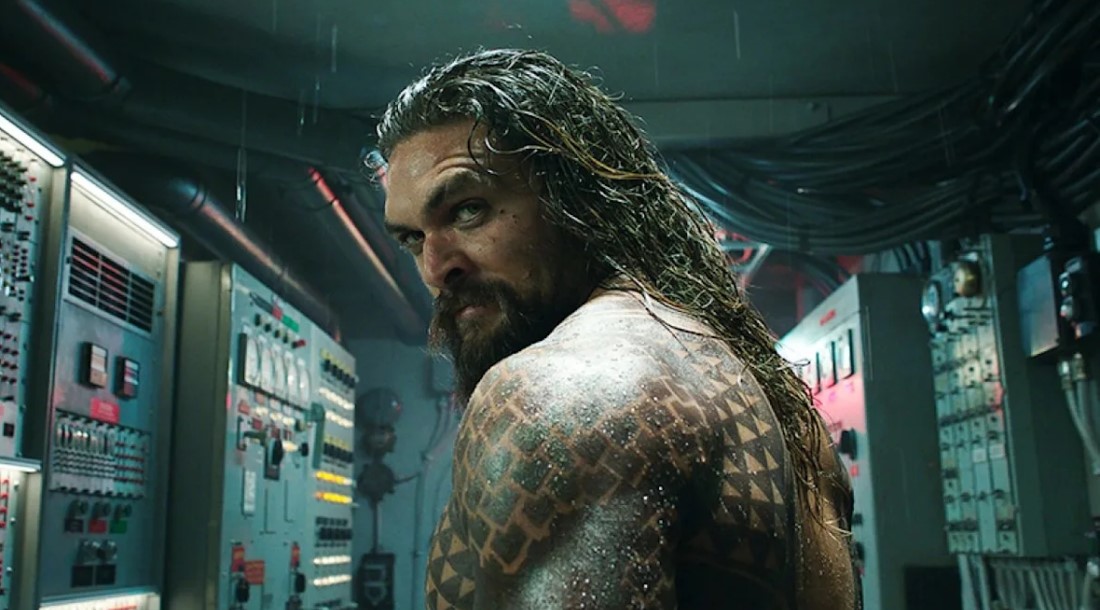 Джейсон Момоа, кадр из фильма «Аквамен» (2018)